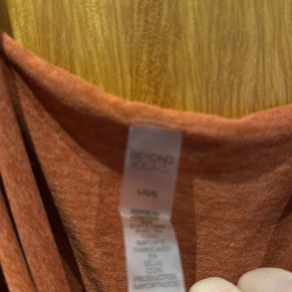 Rust Orange beyond yoga Sleeveless Dress - Picture 2 of 2